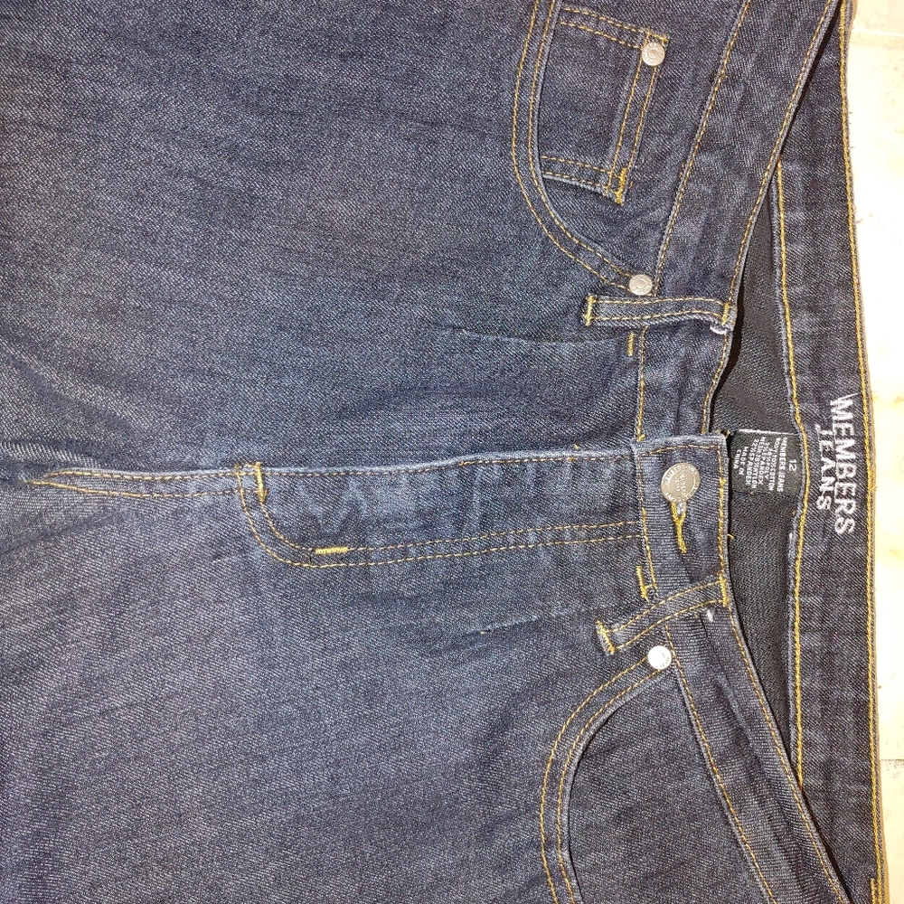 Members only Jeans dark wash 124374 Size 12